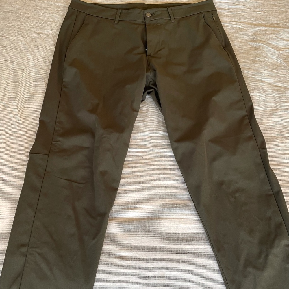 Olive Lululemon Commission Pant